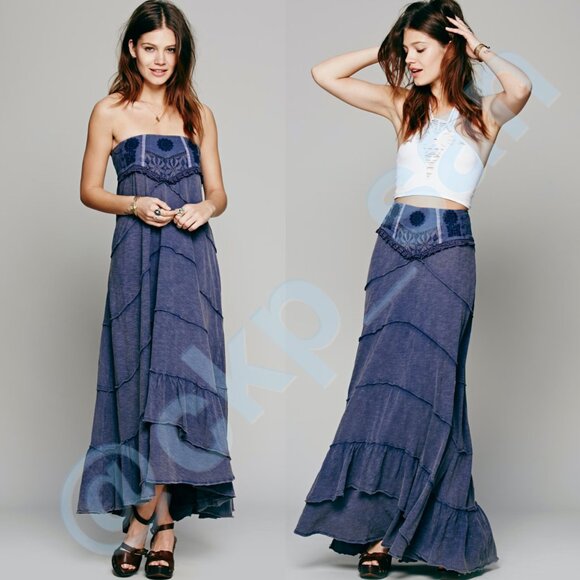 Free People X Belly Dancer Convertible Skirt Sz S - Picture 4 of 15